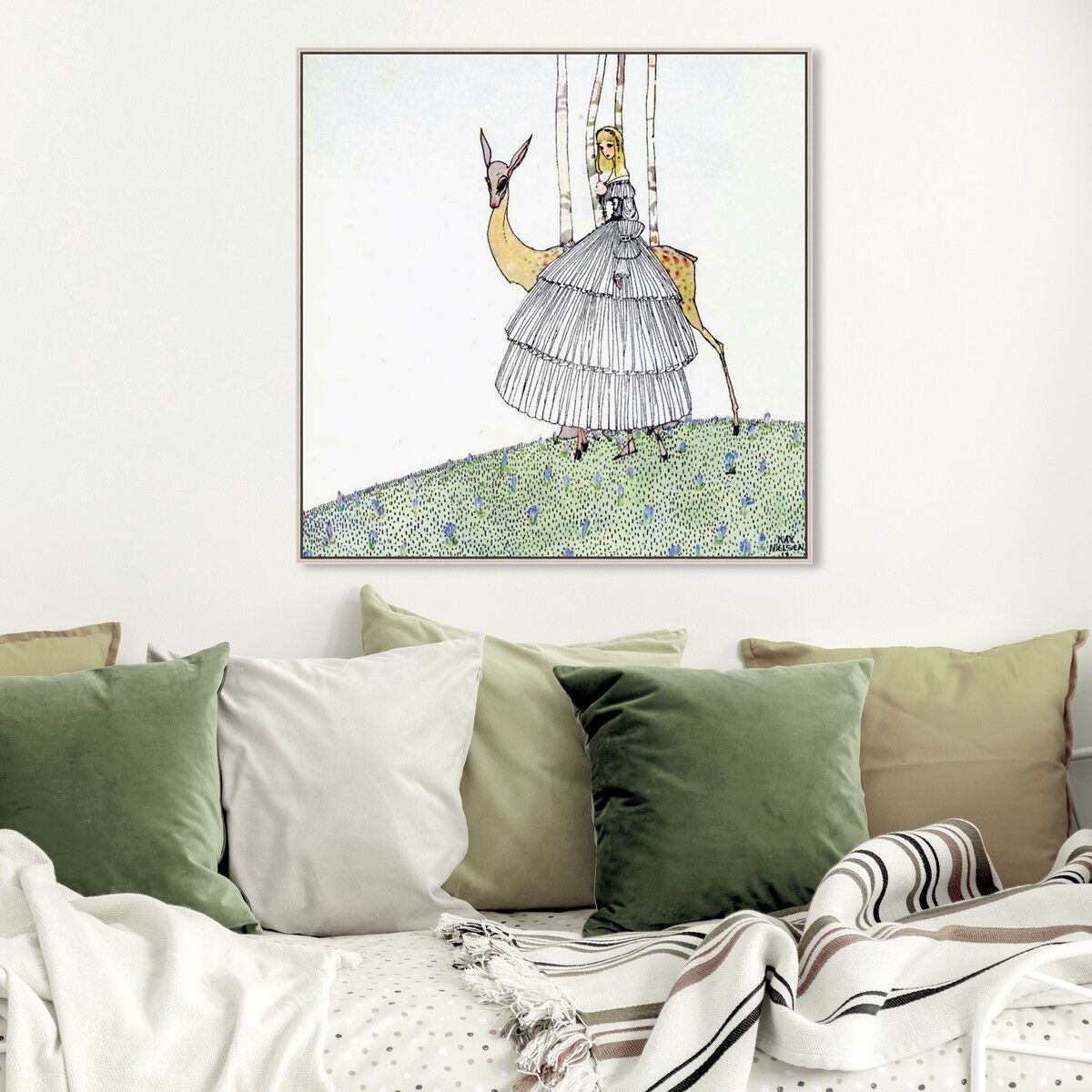 40x40/Framed Canvas/CFL