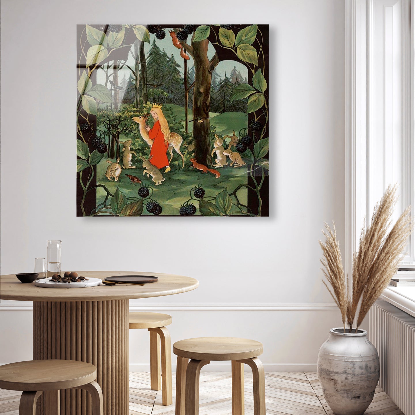 40x40/Acrylic/Unframed