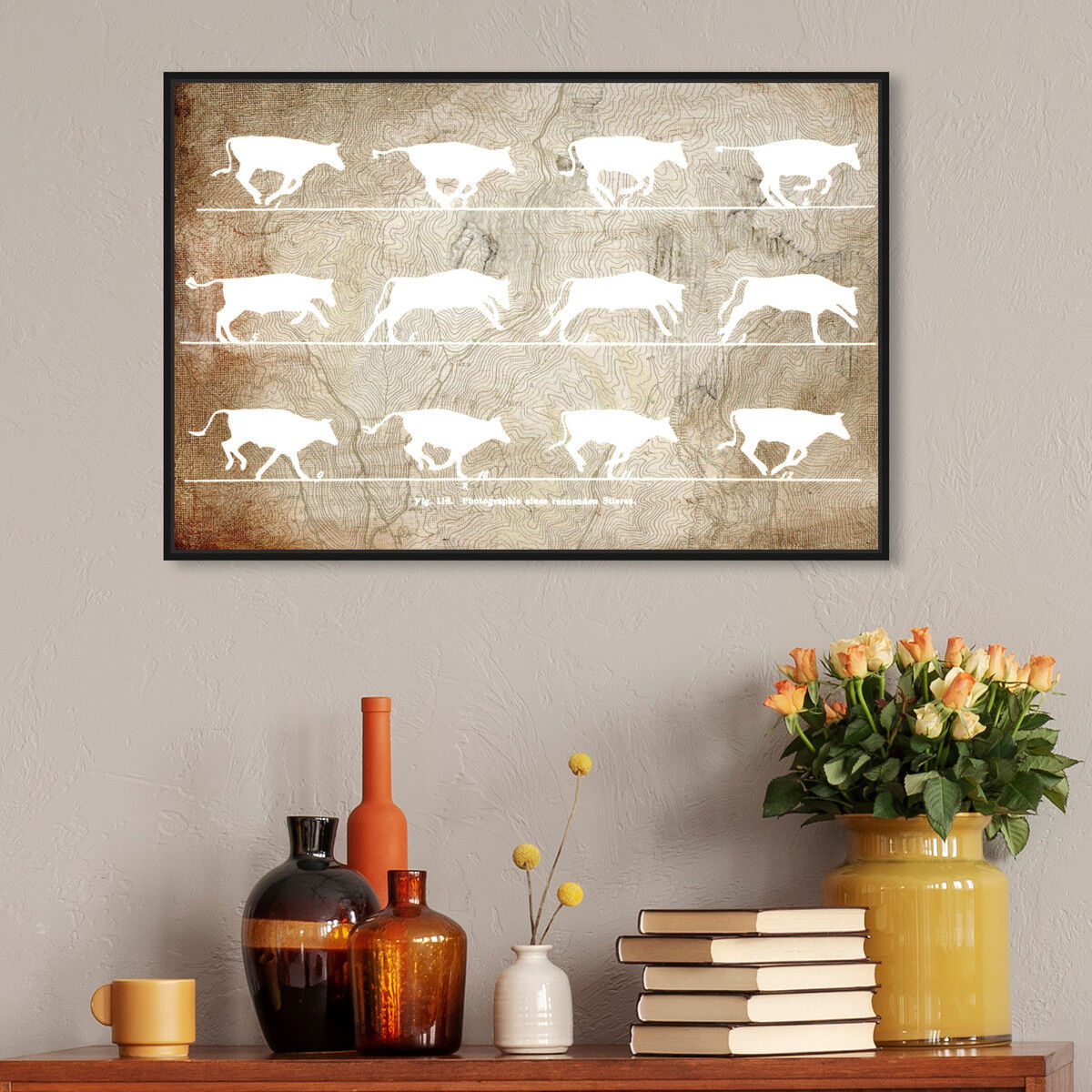 54x36/Framed Canvas/BFL