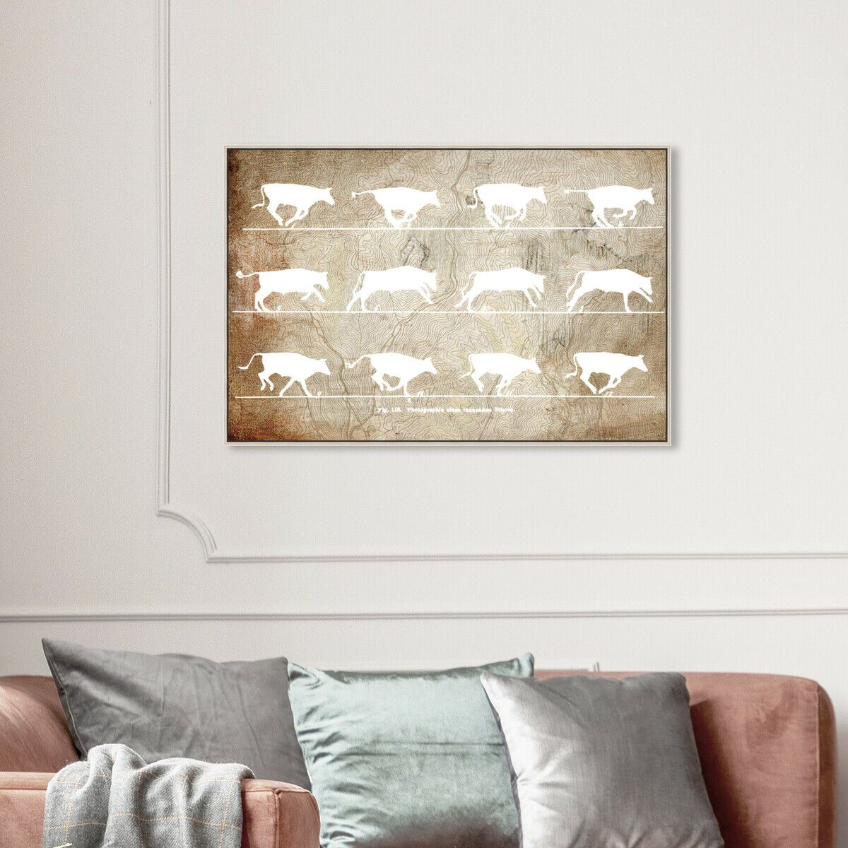 54x36/Framed Canvas/CFL