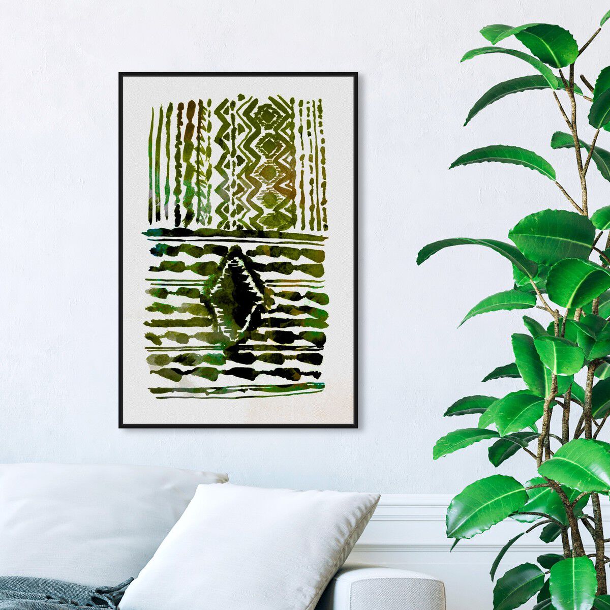 36x54/Framed Canvas/BFL