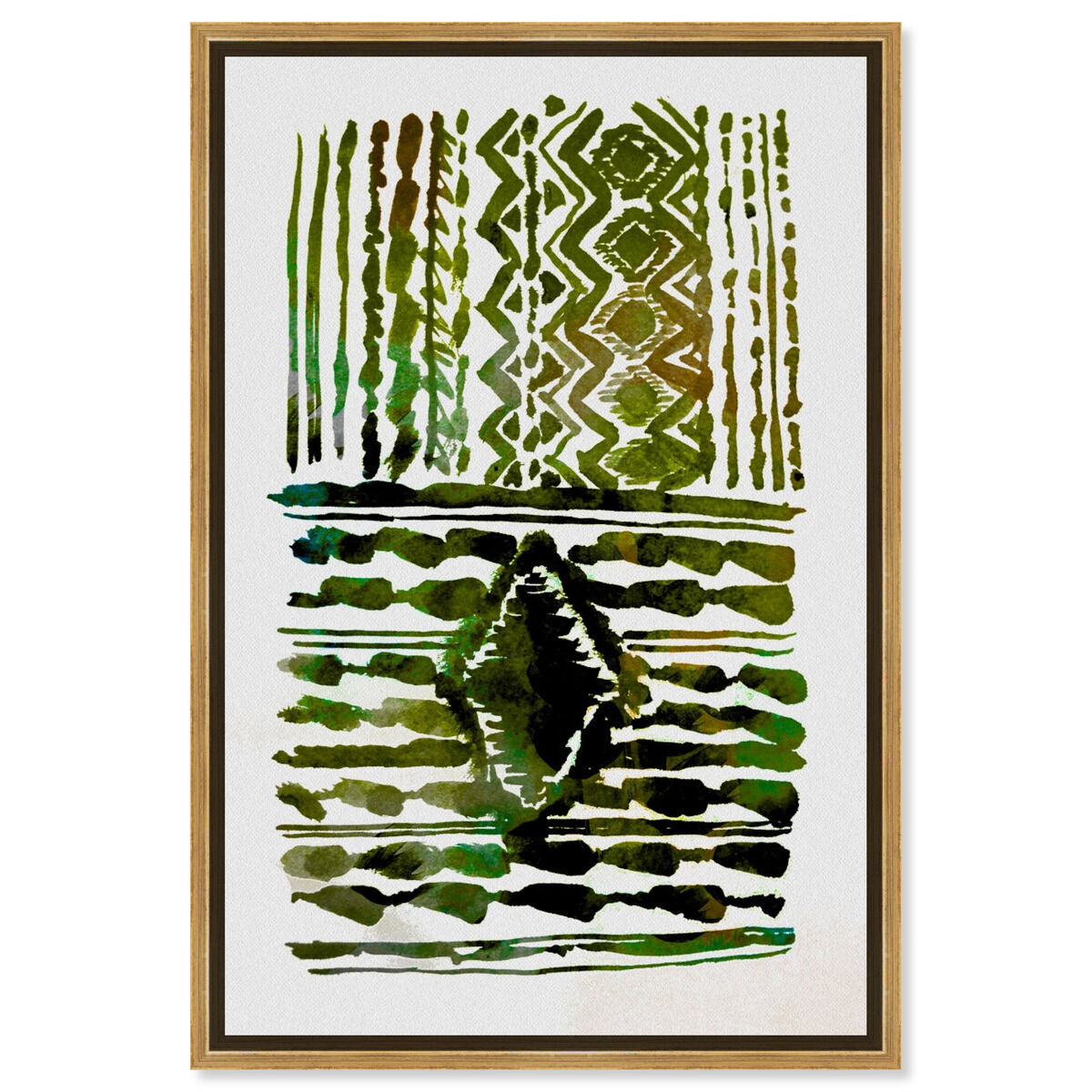 36x54/Framed Canvas/PSGLD