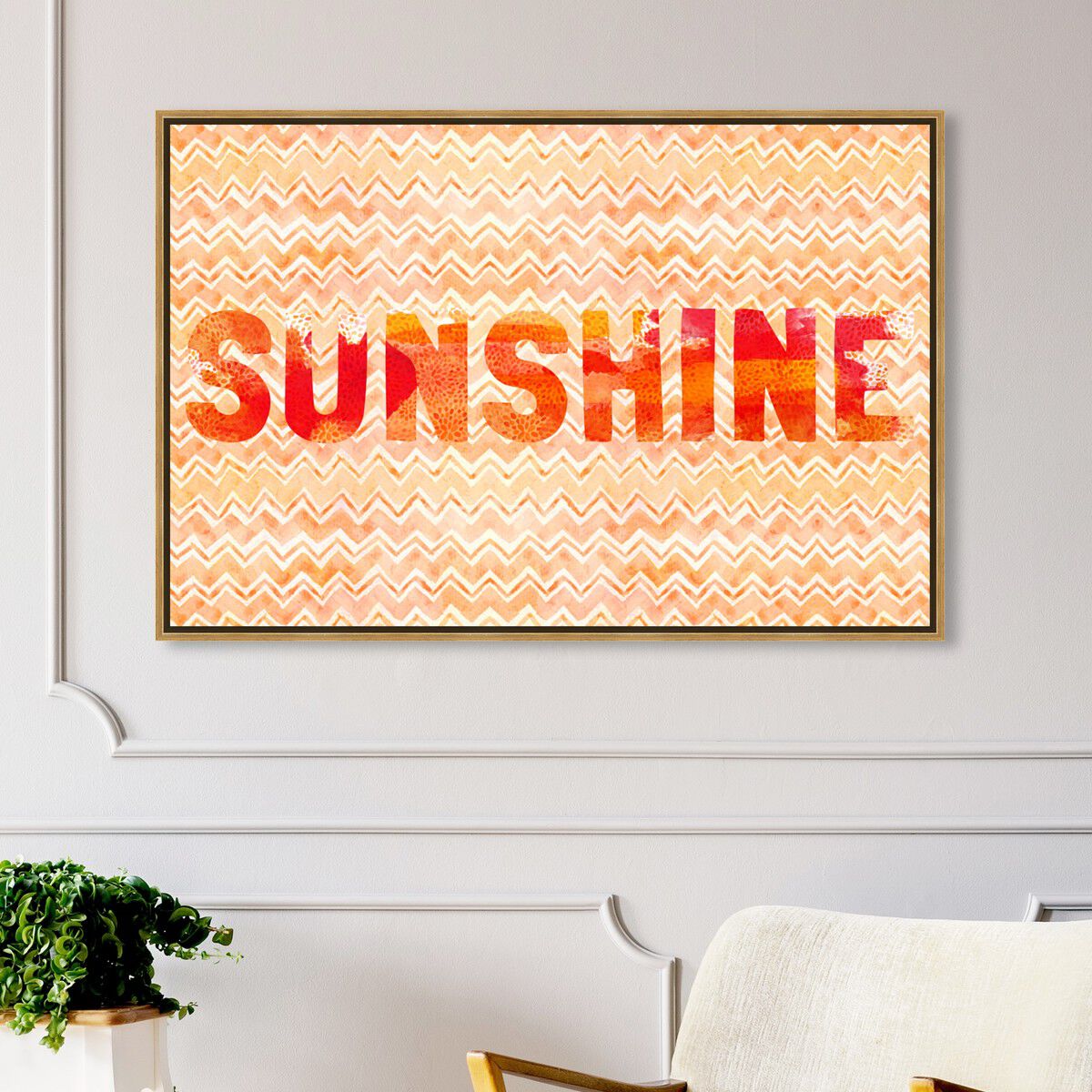 54x36/Framed Canvas/PSGLD
