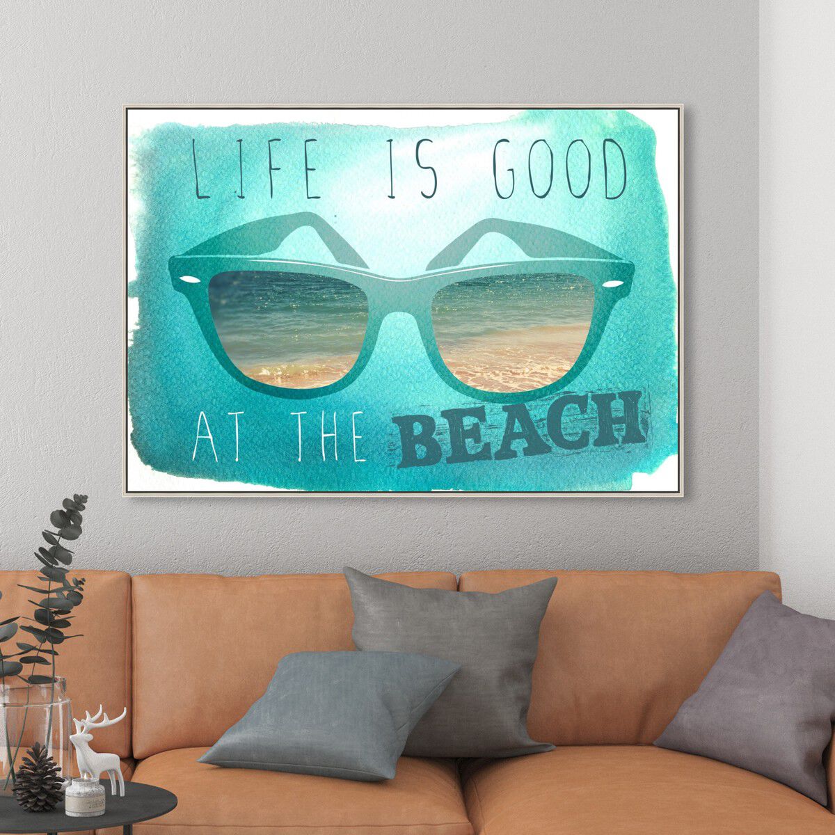 54x36/Framed Canvas/CFL
