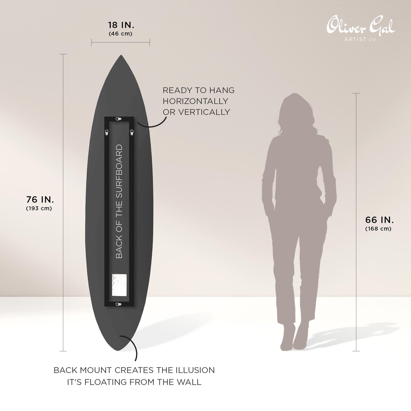 Quartz Coral Aqua Floral Surfboard