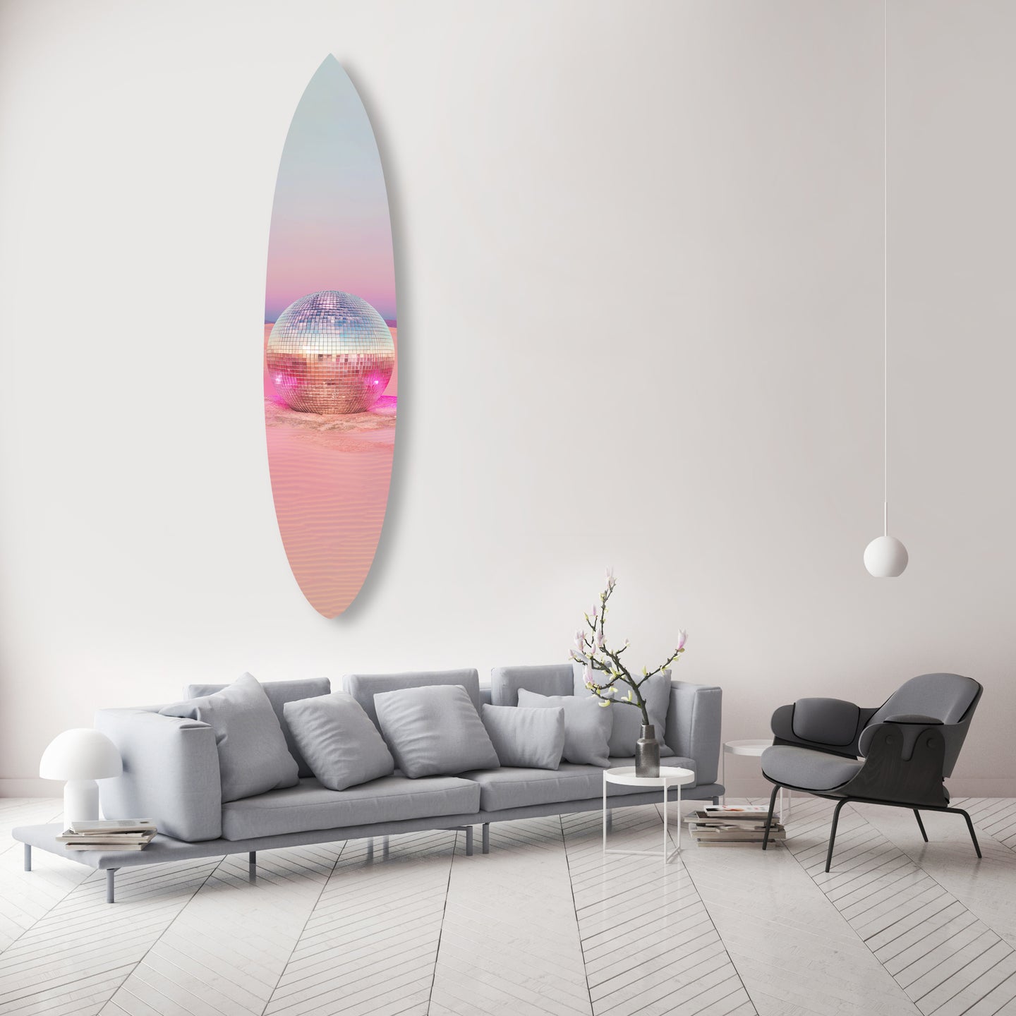 Dessert Disco Surfboard