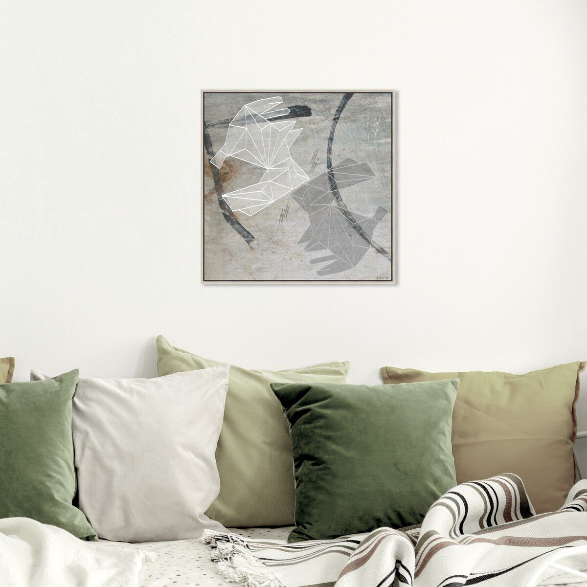 40x40/Framed Canvas/CFL