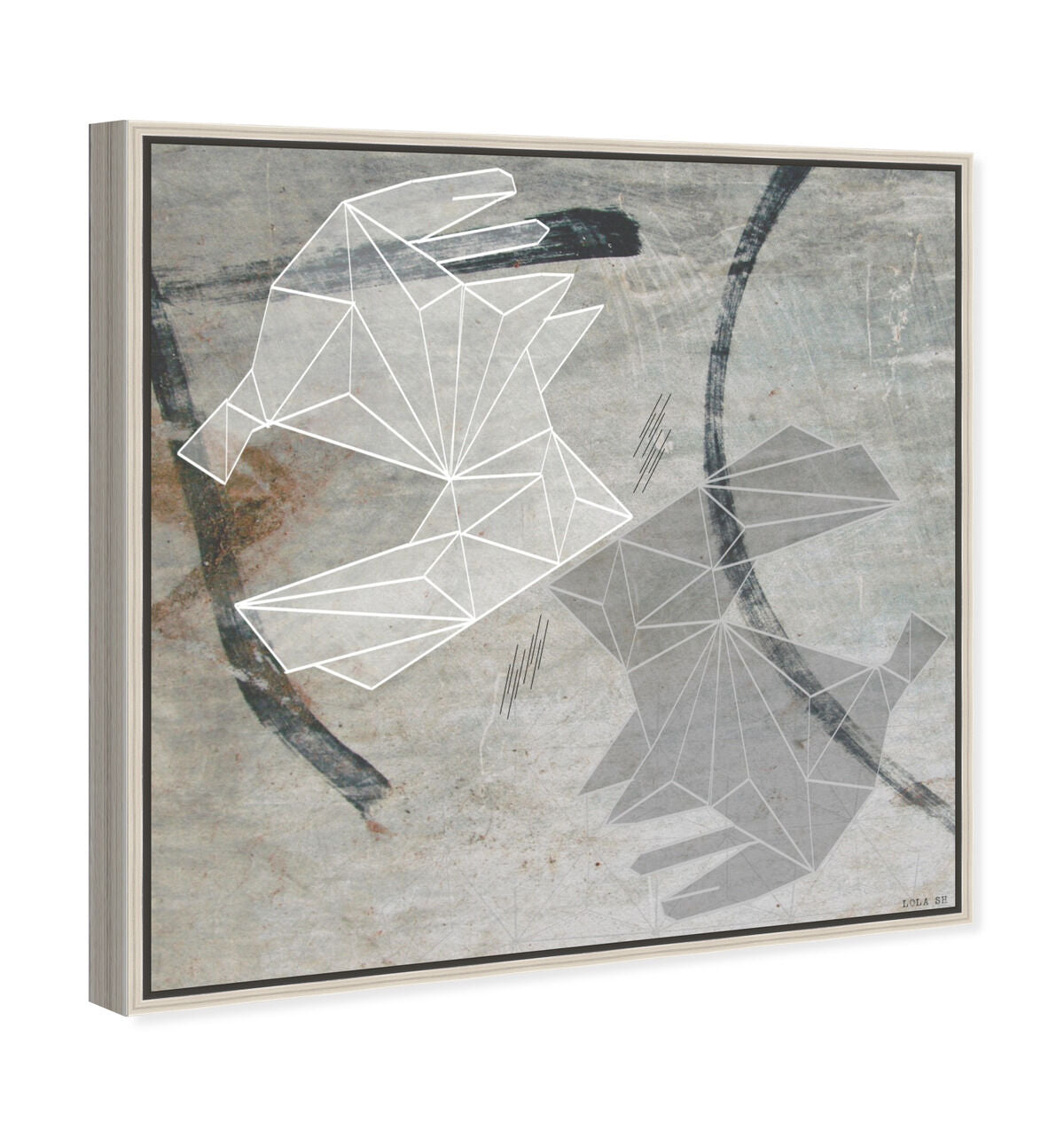 40x40/Framed Canvas/CFL