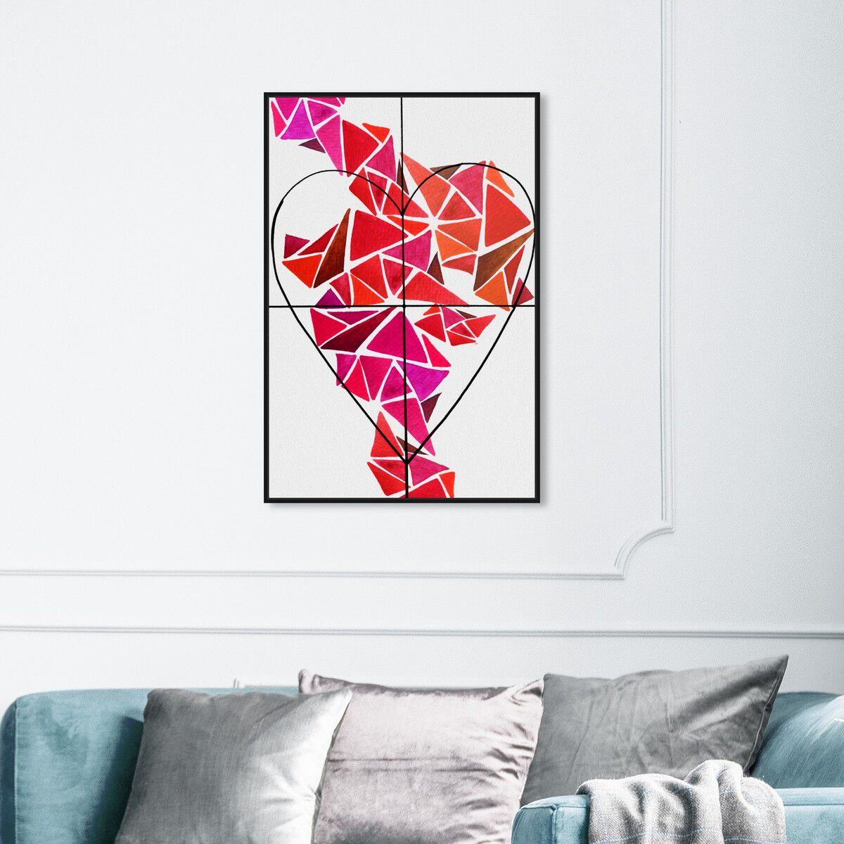 36x54/Framed Canvas/BFL