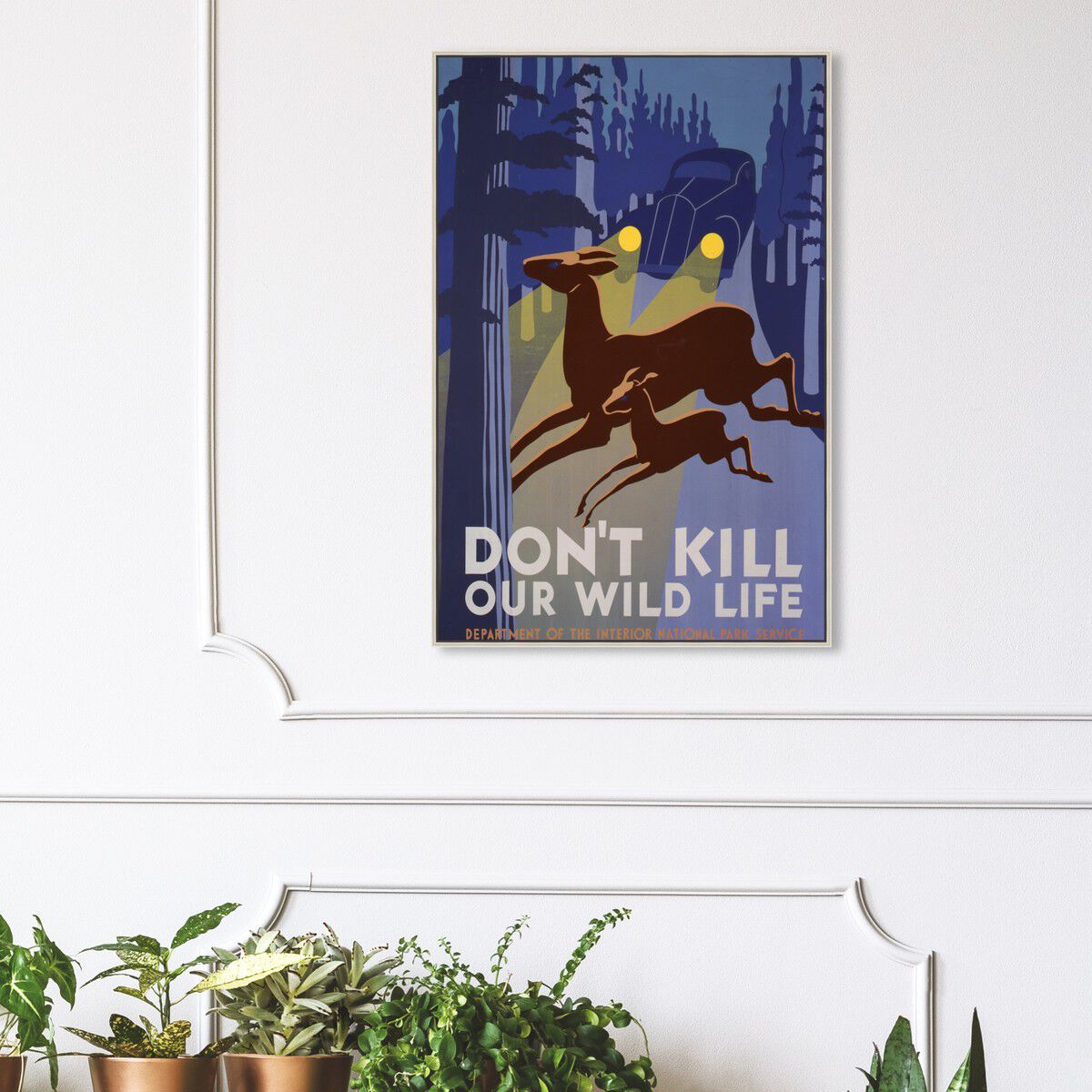 36x54/Framed Canvas/CFL