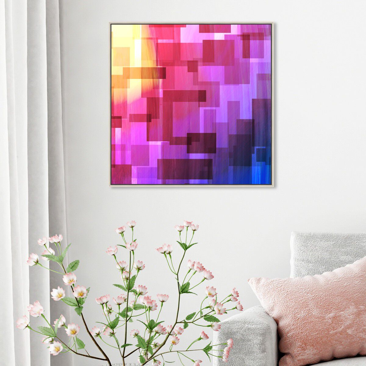 40x40/Framed Canvas/CFL