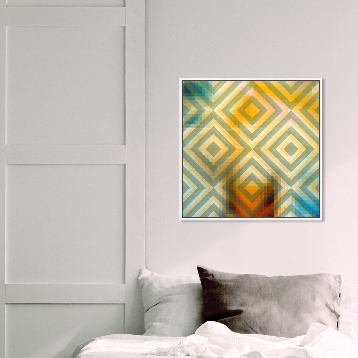 40x40/Framed Canvas/WFL