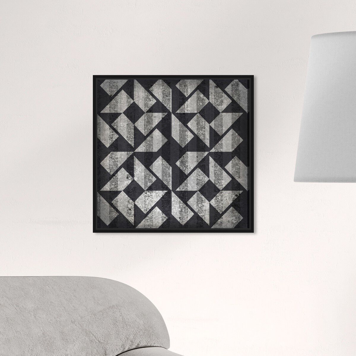 40x40/Framed Canvas/BFL