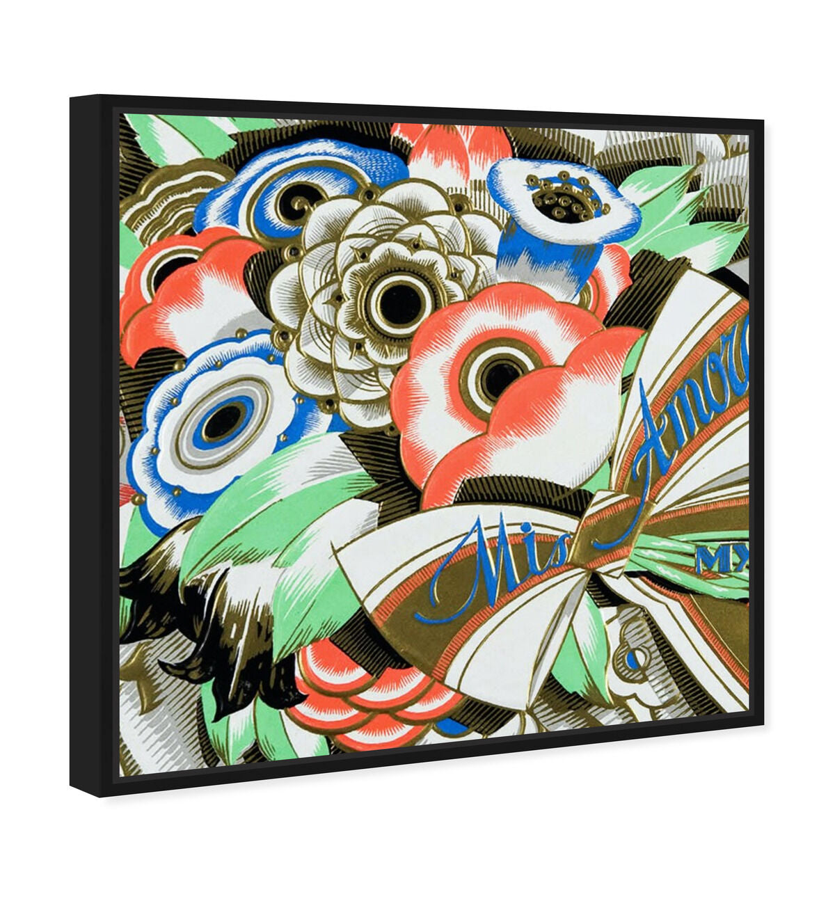 40x40/Framed Canvas/BFL