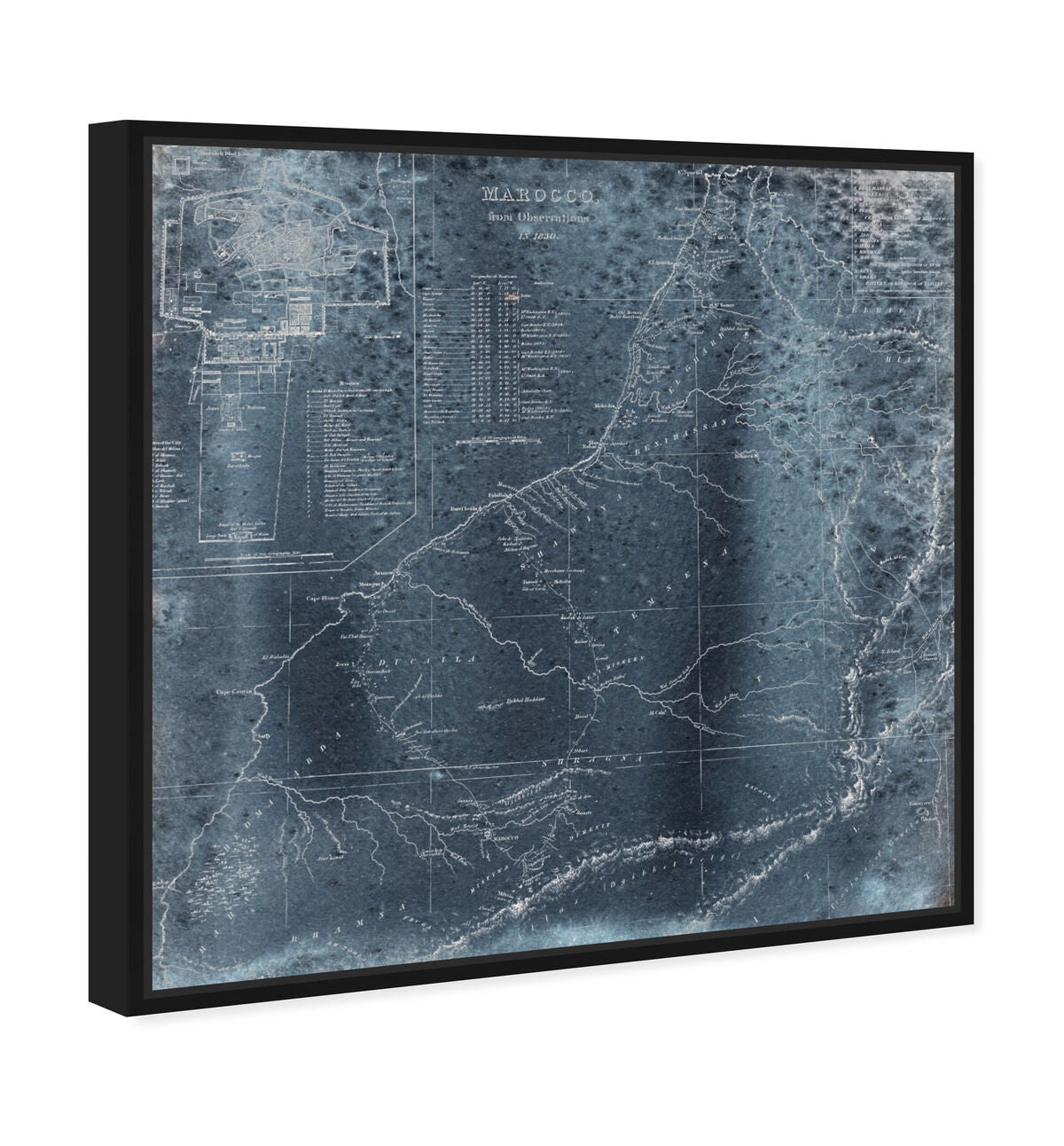 40x40/Framed Canvas/BFL
