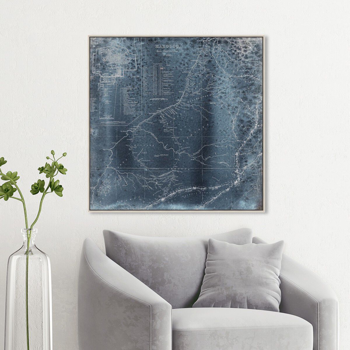 40x40/Framed Canvas/CFL