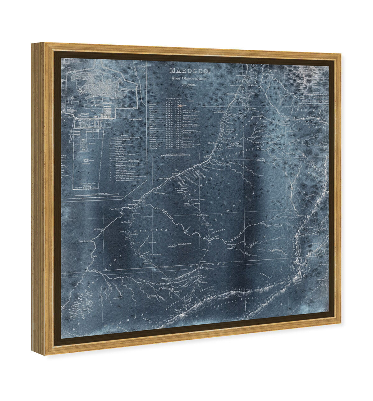 40x40/Framed Canvas/PSGLD