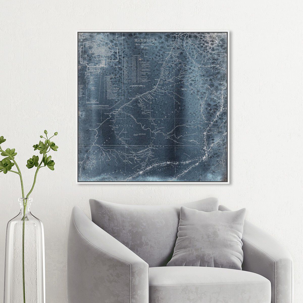 40x40/Framed Canvas/WFL