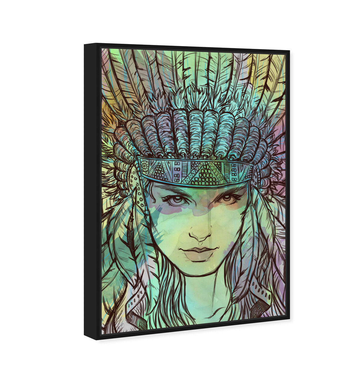 36x54/Framed Canvas/BFL
