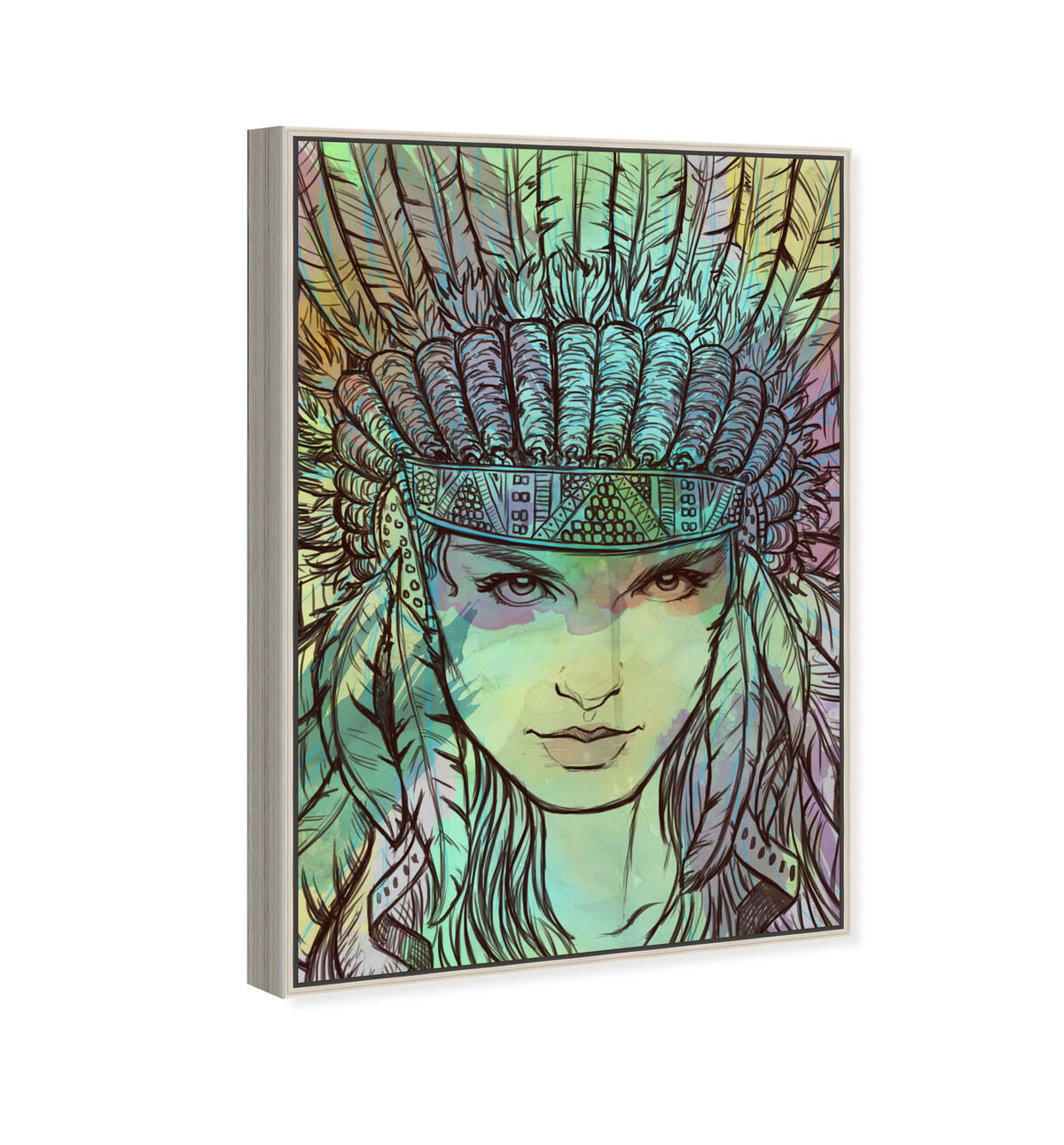 36x54/Framed Canvas/CFL