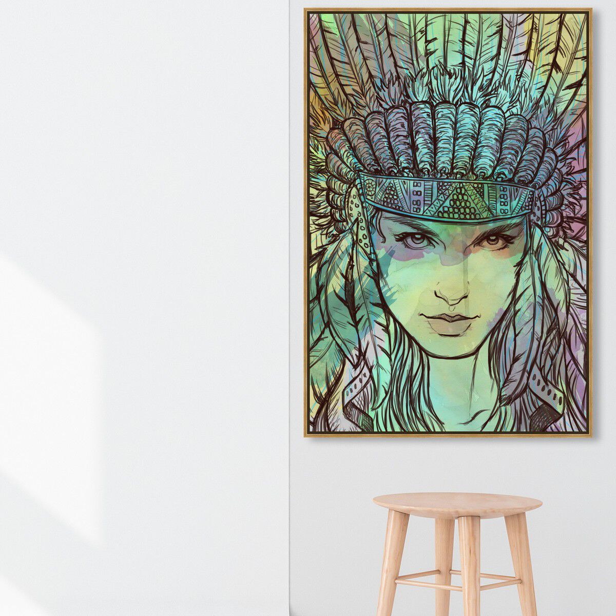 36x54/Framed Canvas/PSGLD
