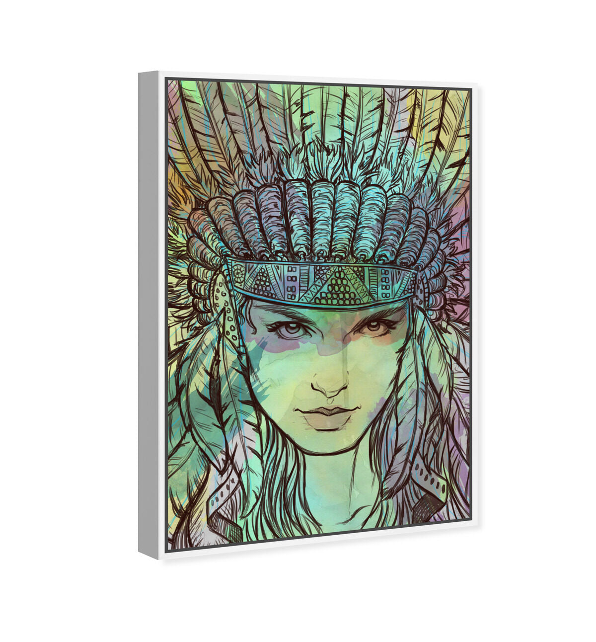 36x54/Framed Canvas/WFL