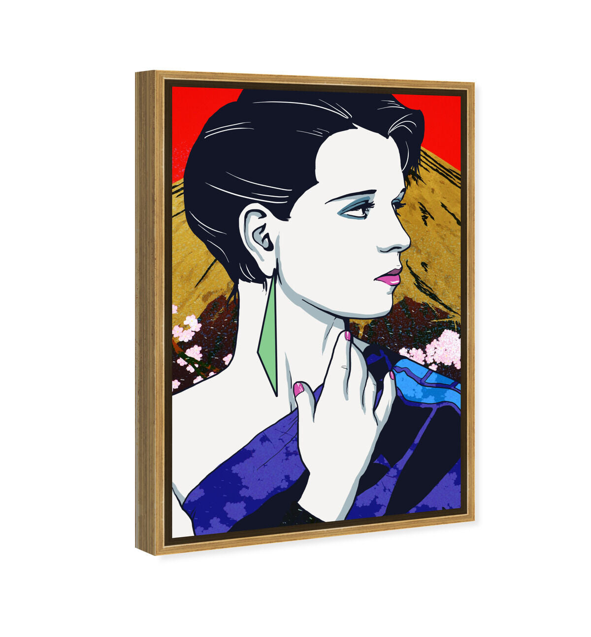 36x54/Framed Canvas/PSGLD