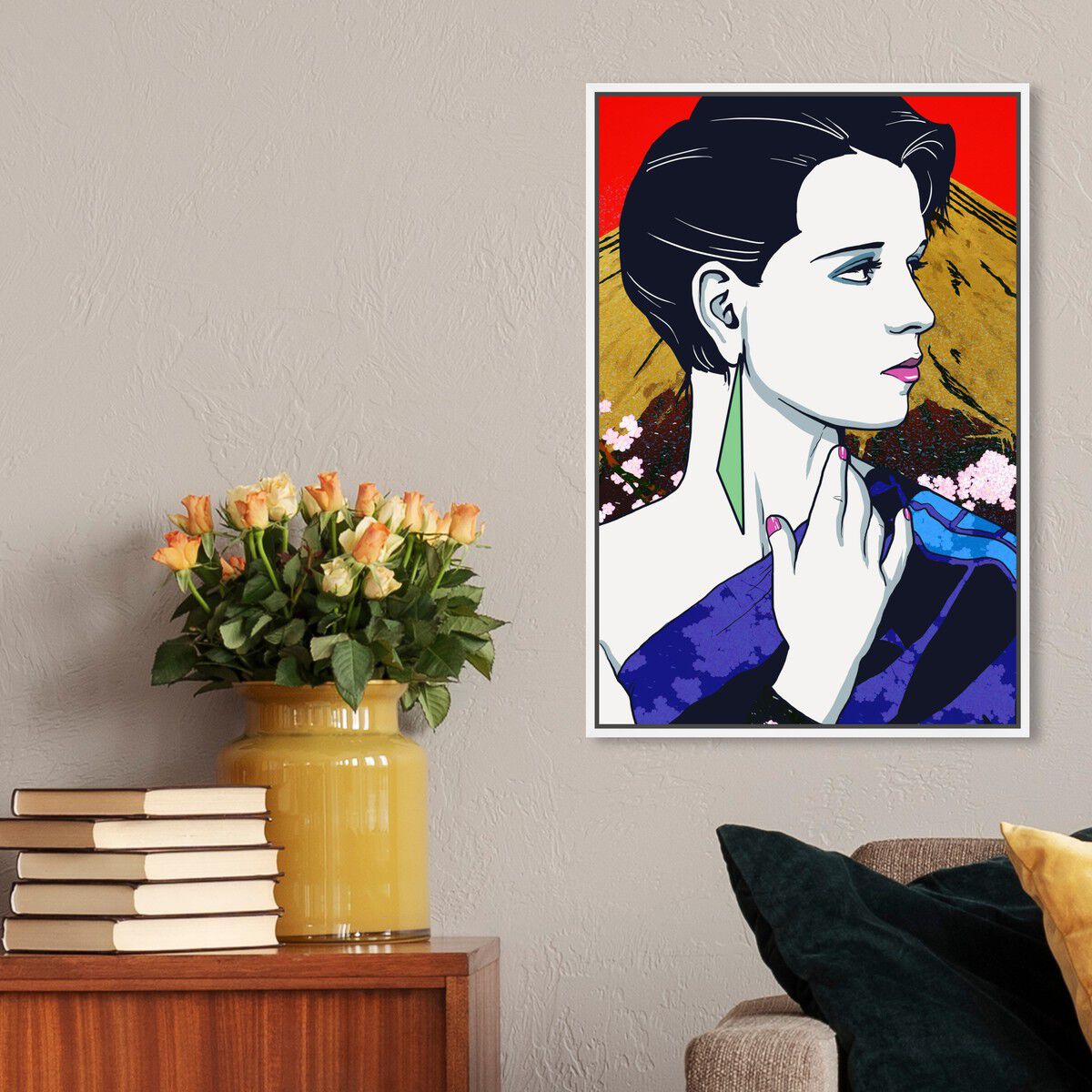36x54/Framed Canvas/WFL