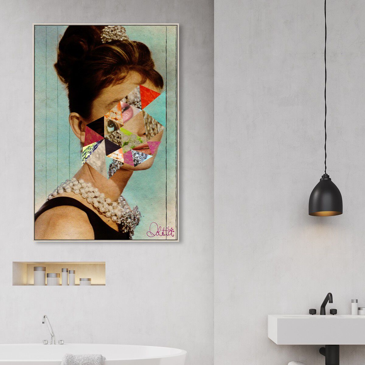 36x54/Framed Canvas/CFL