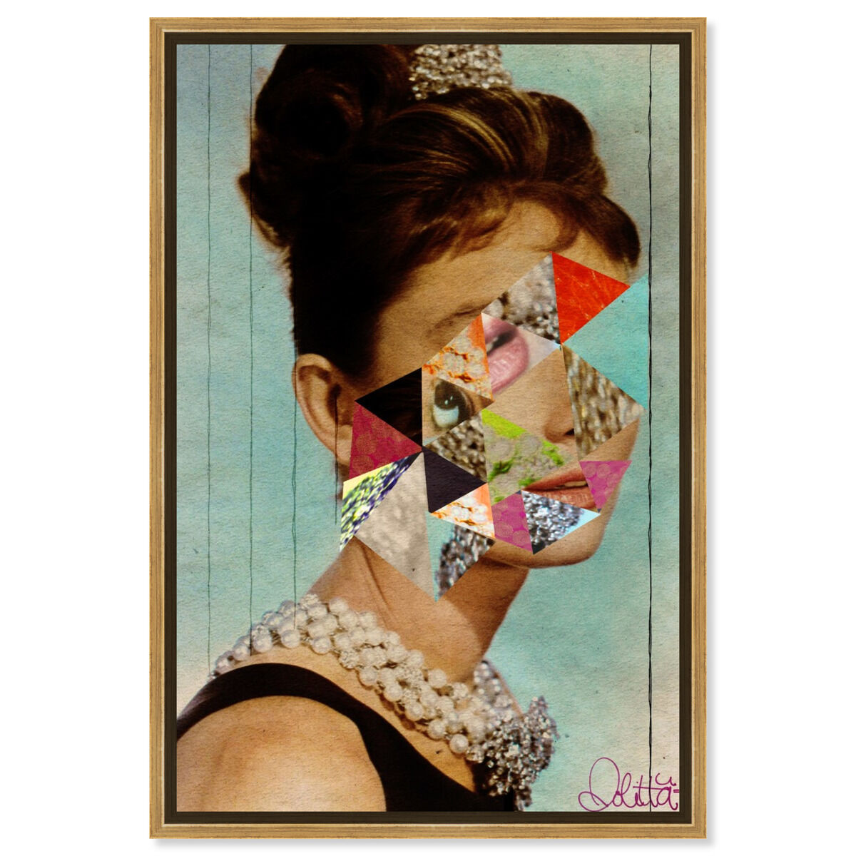 36x54/Framed Canvas/PSGLD
