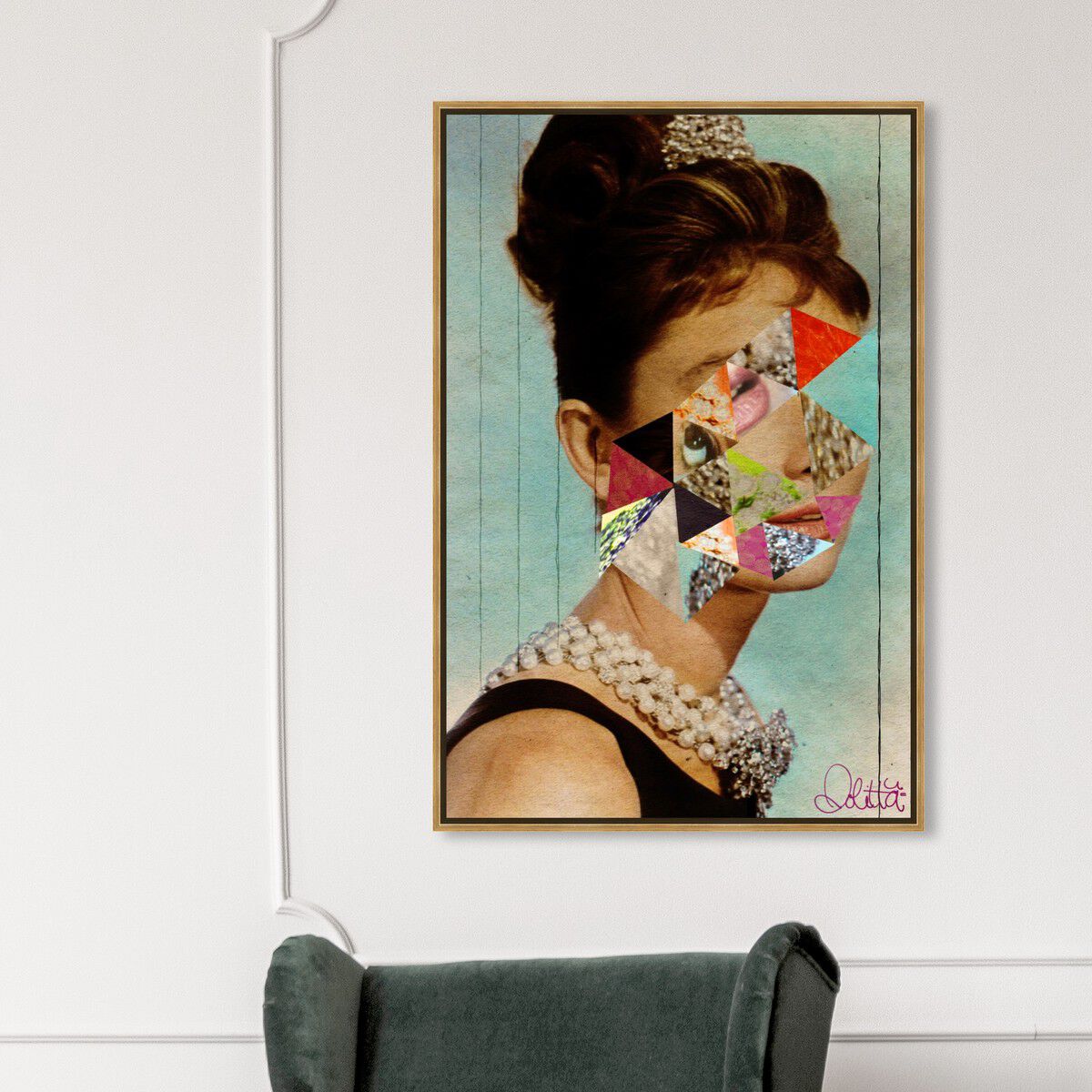 36x54/Framed Canvas/PSGLD