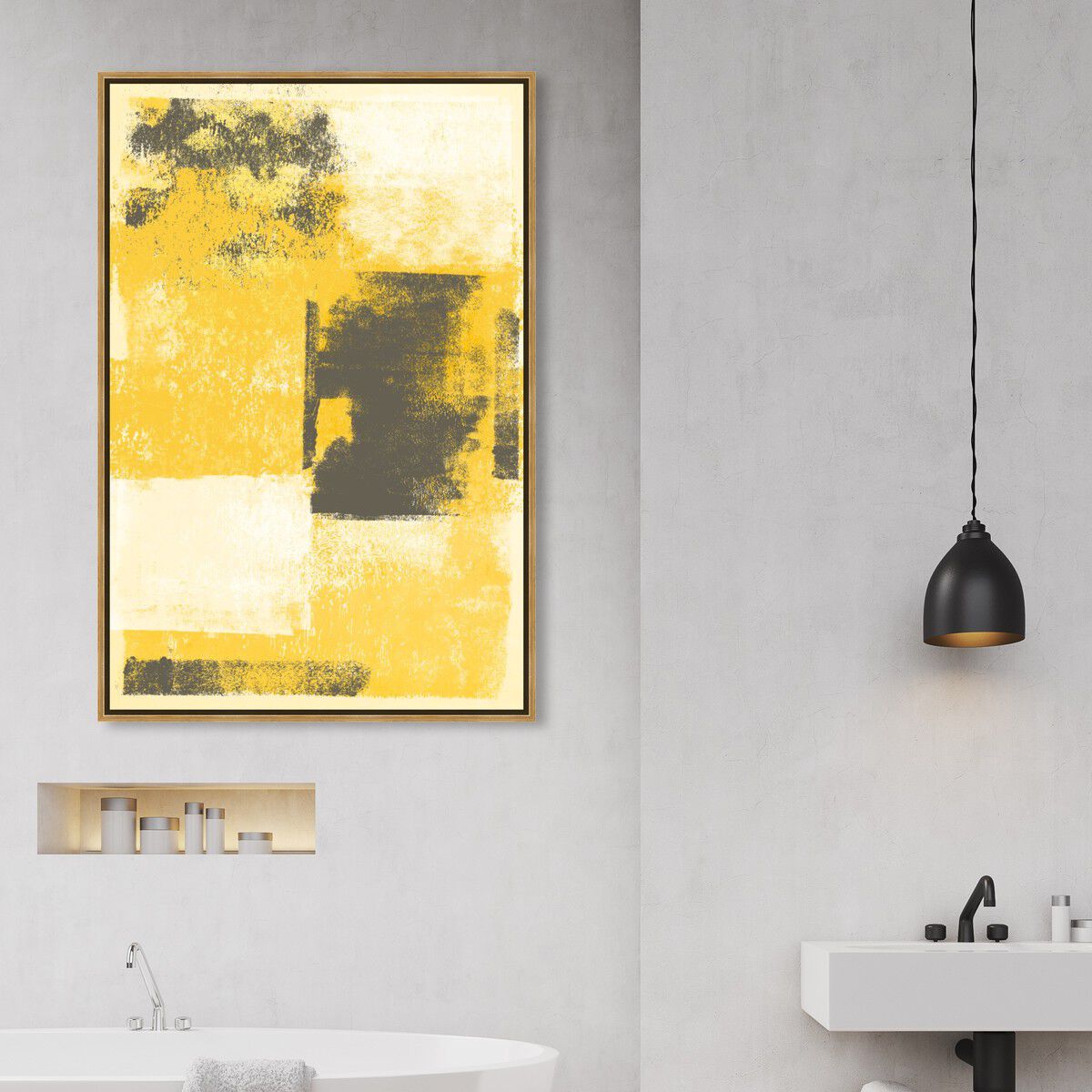 36x54/Framed Canvas/PSGLD