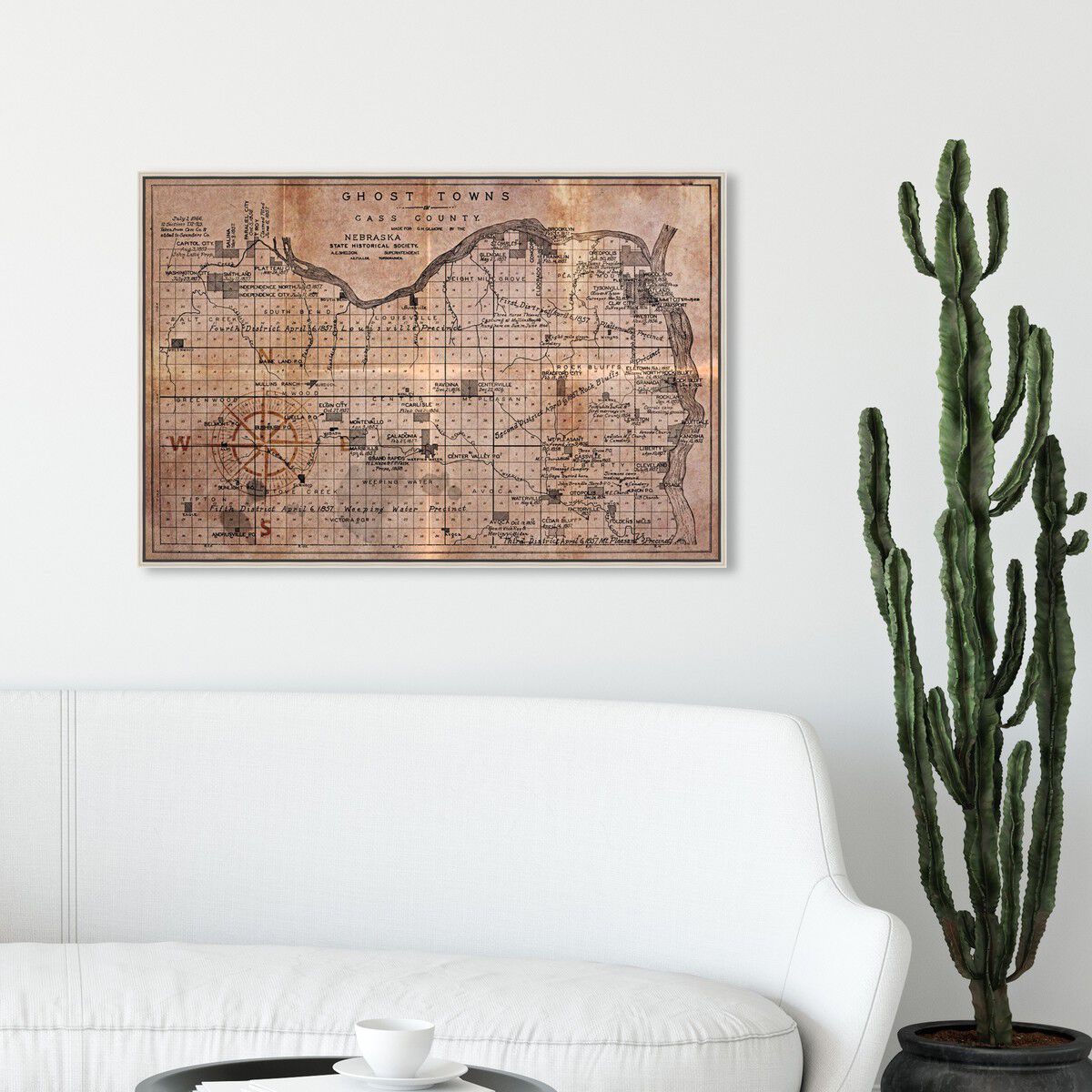 54x36/Framed Canvas/CFL
