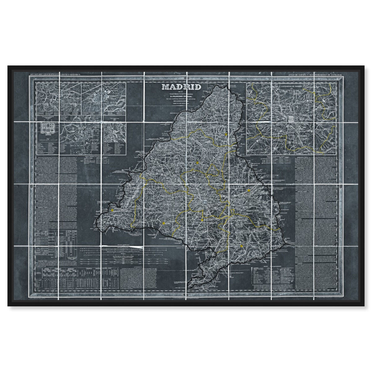 54x36/Framed Canvas/BFL