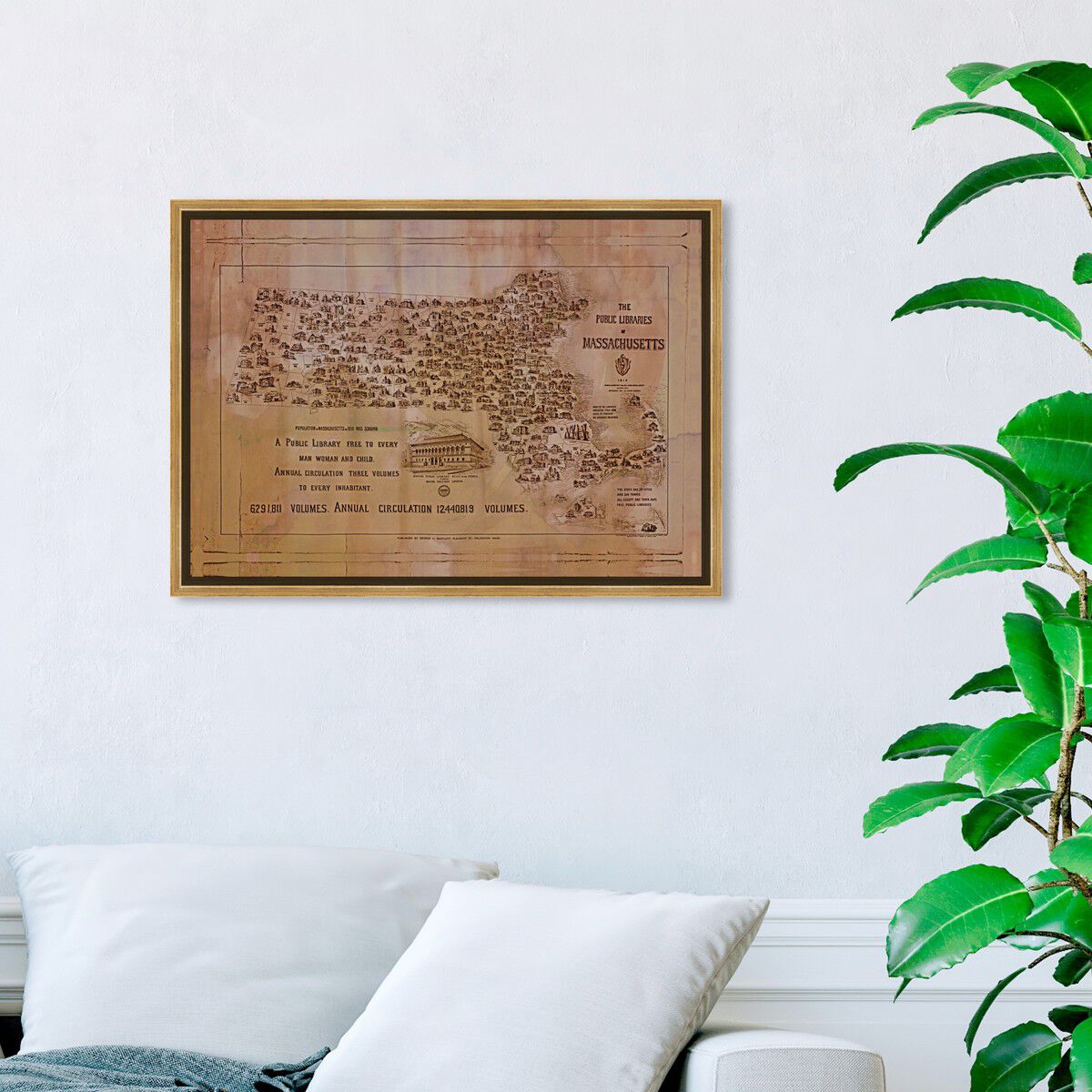 54x36/Framed Canvas/PSGLD