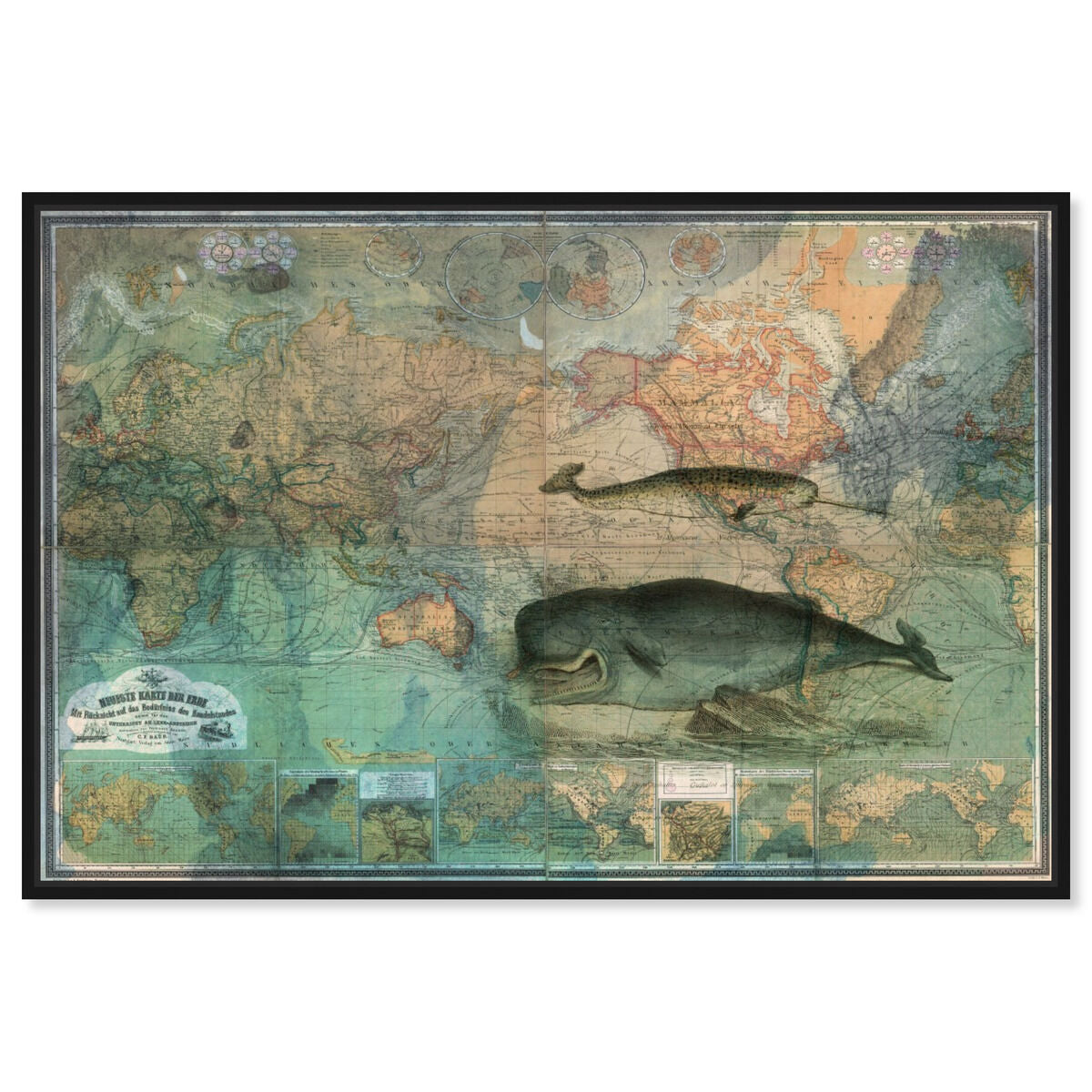 54x36/Framed Canvas/BFL