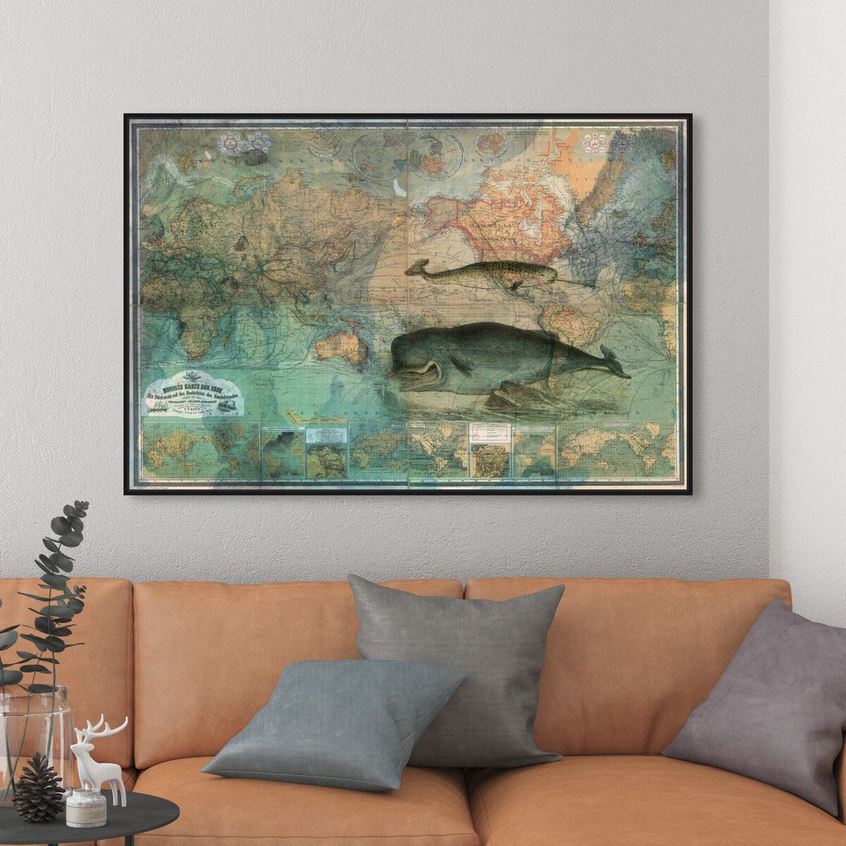 54x36/Framed Canvas/BFL