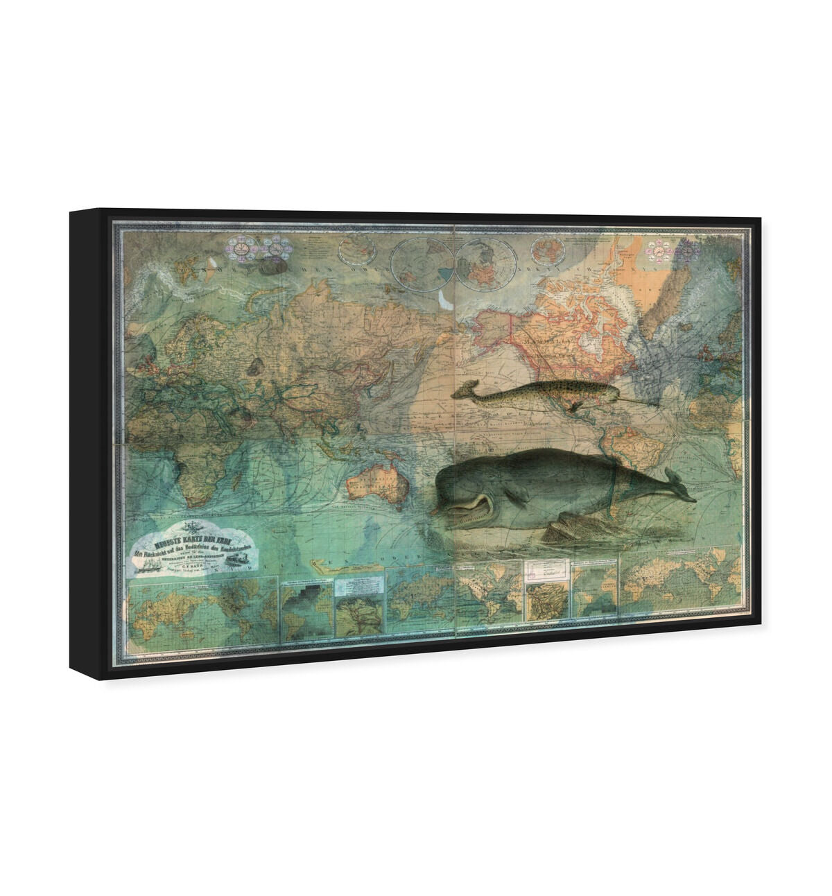 54x36/Framed Canvas/BFL