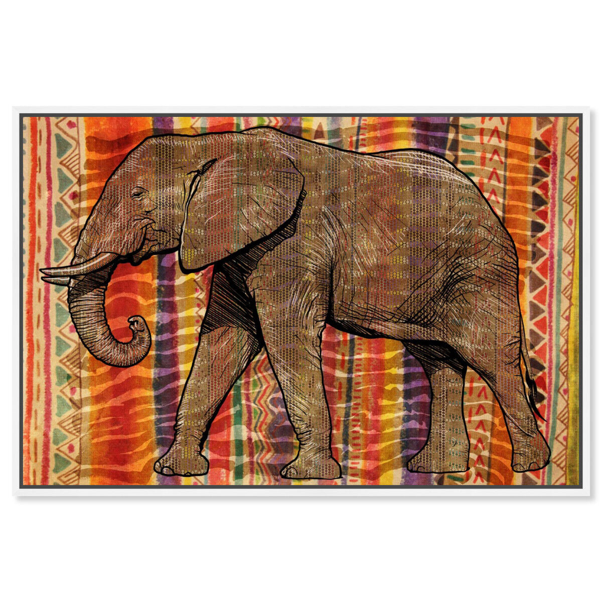 54x36/Framed Canvas/WFL