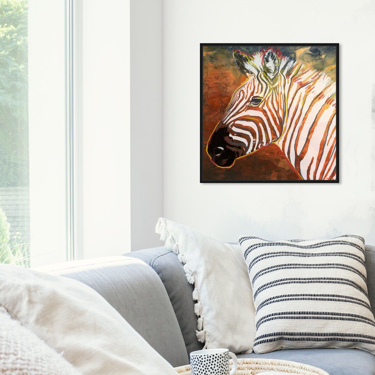 40x40/Framed Canvas/BFL