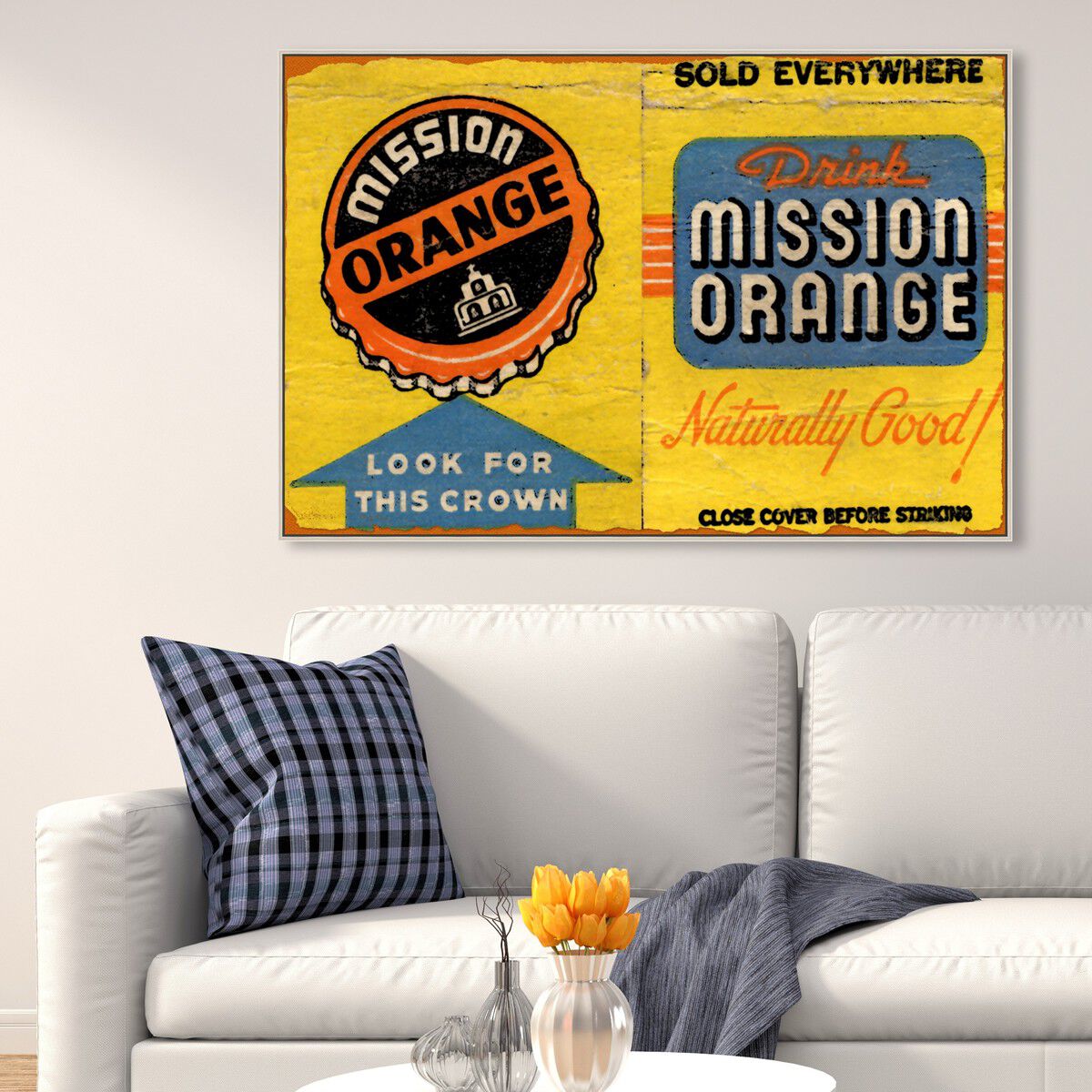 54x36/Framed Canvas/CFL