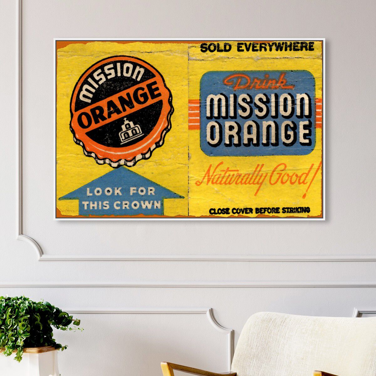 54x36/Framed Canvas/WFL