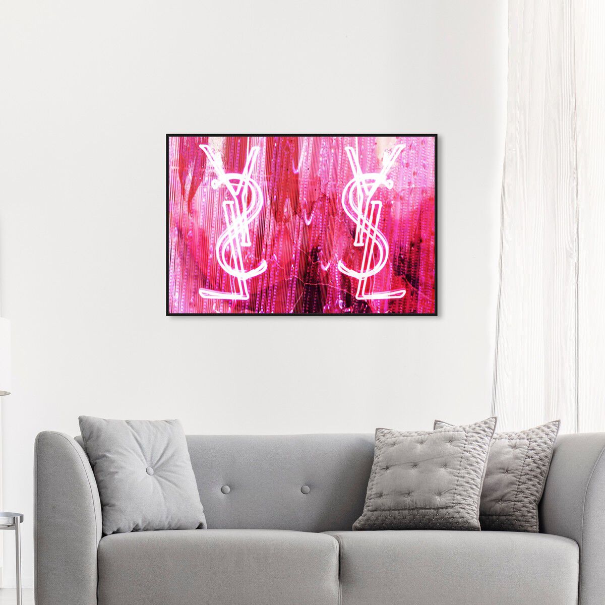 54x36/Framed Canvas/BFL
