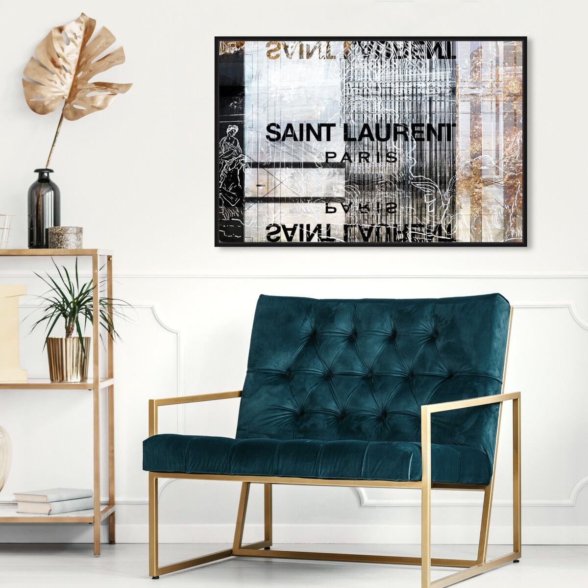 54x36/Framed Canvas/BFL