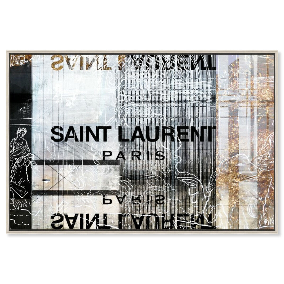 54x36/Framed Canvas/CFL