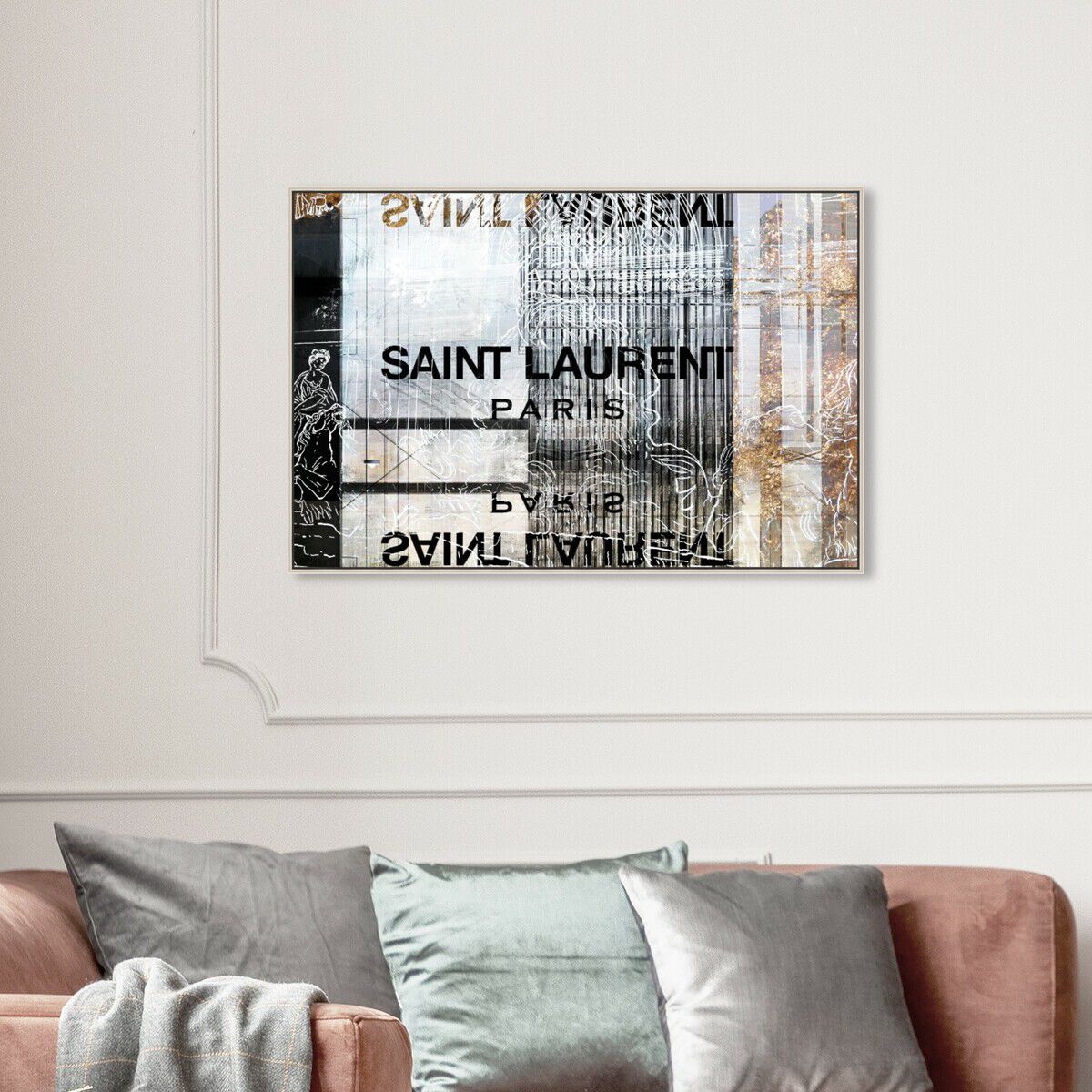 54x36/Framed Canvas/CFL