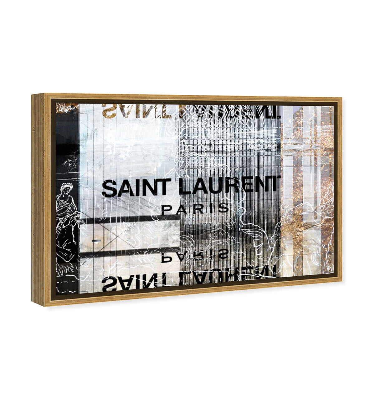 54x36/Framed Canvas/PSGLD