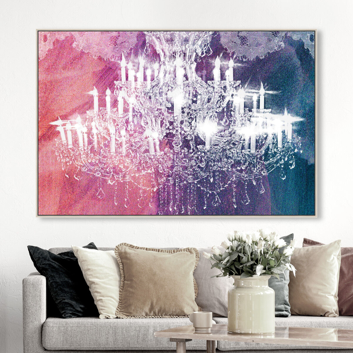 54x36/Framed Canvas/CFL