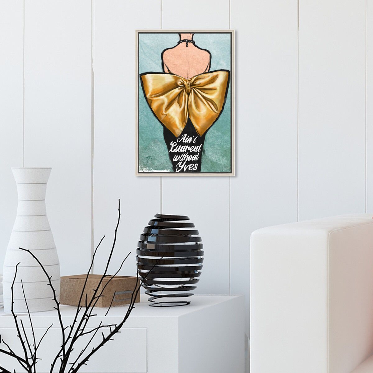 【新品】 オリバーガル OliverGal Ain't Laurent Ain't Laurent | Fashion and Glam Wall Art by Oliver Gal
