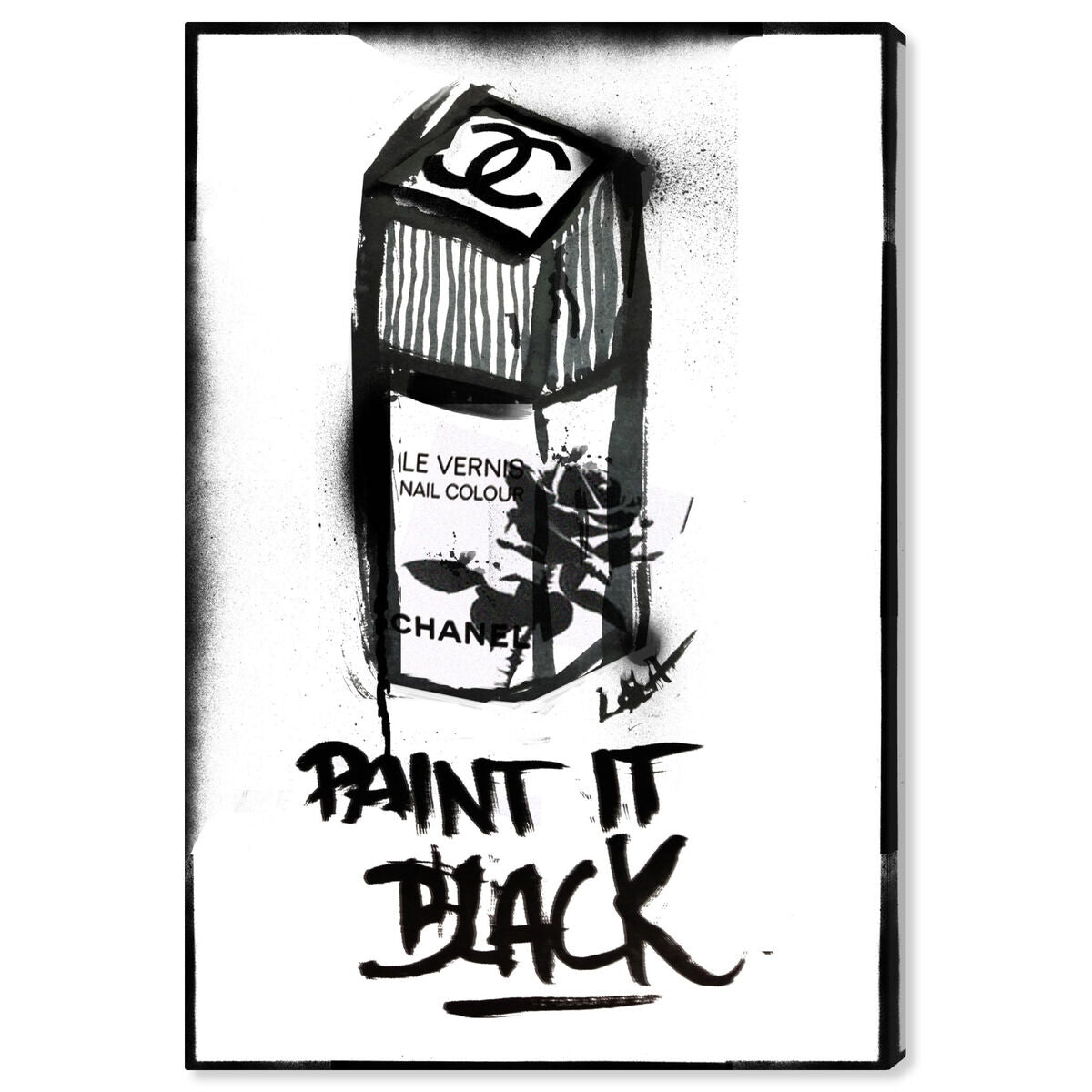 新品 オリバーガル olivergal paint it black Paint it Black | Wall Art by Oliver Gal